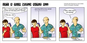 Tech World Comic About Twitter
