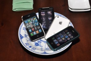 Phones in Bowl - Image by Ray Gordon